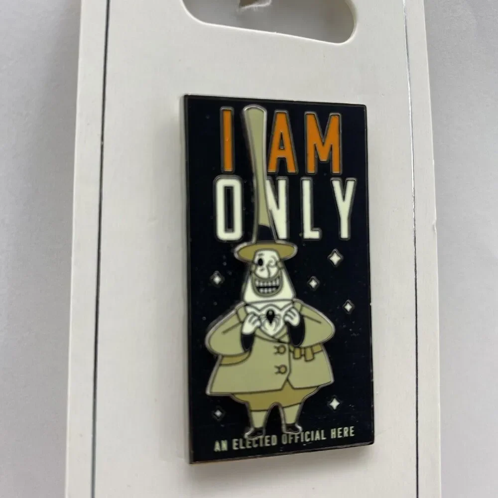 Disney Parks Nightmare Before Christmas Mayor I Am Only Elected Official 3D Pin